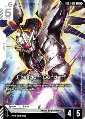 Freedom Gundam - GD03-070 - Legendary Rare