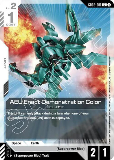 AEU Enact Demonstration Color - GD03-081 - Common