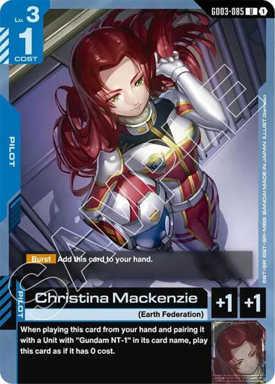 Christina Mackenzie - GD03-085 - Uncommon