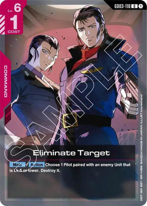 Eliminate Target - GD03-110 - Uncommon