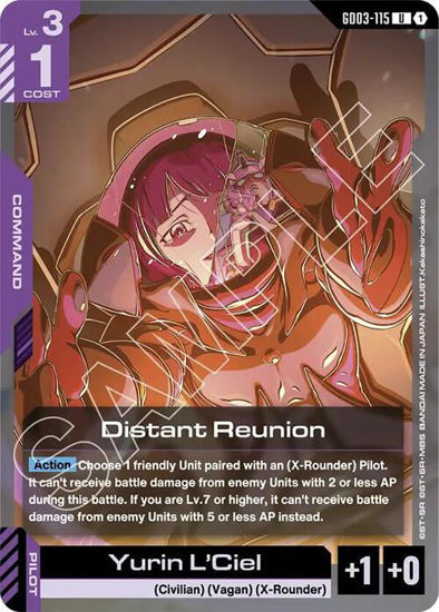 Distant Reunion - GD03-115 - Uncommon