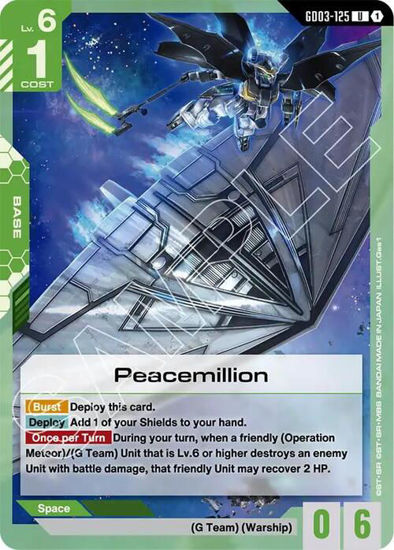 Peacemillion - GD03-125 - Uncommon