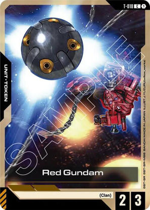 Red Gundam - T-018 - Common
