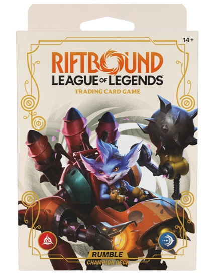 Riftbound: League of Legends TCG - Spiritforged Champion Deck - Rumble