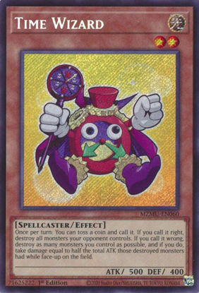 Time Wizard - MZMU-EN060 - Secret Rare 1st Edition