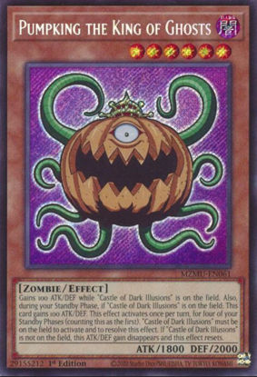 Pumpking the King of Ghosts - MZMU-EN061 - Secret Rare 1st Edition
