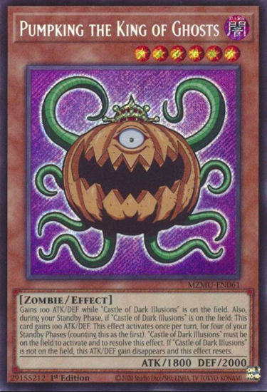 Pumpking the King of Ghosts - MZMU-EN061 - Secret Rare 1st Edition