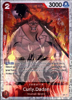 Curly.Dadan (Jolly Roger) - OP02-005 - Uncommon