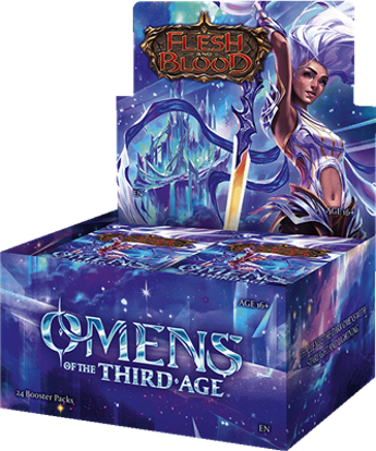 Flesh & Blood TCG - Omens of the Third Age Booster Display (24 Packs) - EN