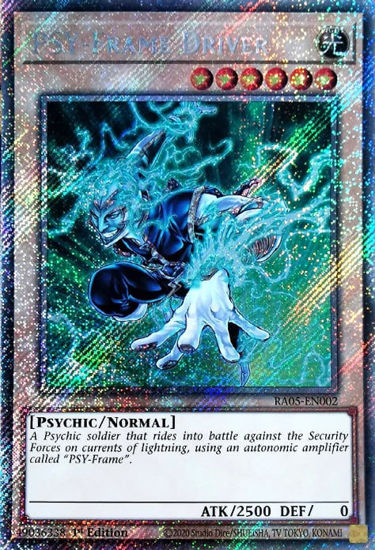 PSY-Frame Driver - RA05-EN002-PSR - (V.4 - Platinum Secret Rare) 1st Edition