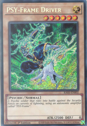 PSY-Frame Driver - RA05-EN002-SCR - (V.3 - Secret Rare) 1st Edition