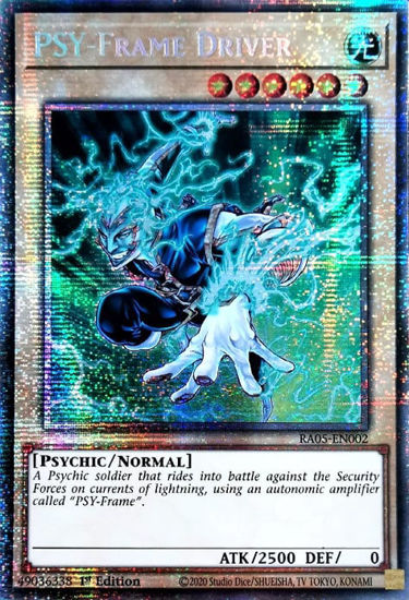 PSY-Frame Driver - RA05-EN002-STR - (V.7 - Starlight Rare) 1st Edition