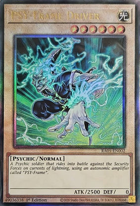 PSY-Frame Driver - RA05-EN002-UTR - (V.6 - Ultimate Rare) 1st Edition