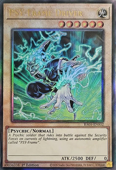 PSY-Frame Driver - RA05-EN002-UTR - (V.6 - Ultimate Rare) 1st Edition