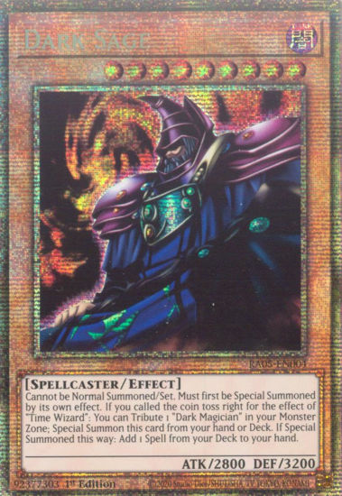 Dark Sage - RA05-EN004-STR - (V.7 - Starlight Rare) 1st Edition