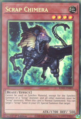 Scrap Chimera - RA05-EN005-CR - (V.5 - Collector's Rare) 1st Edition