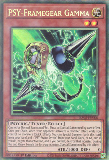 PSY-Framegear Gamma - RA05-EN006-CR - (V.5 - Collector's Rare) 1st Edition