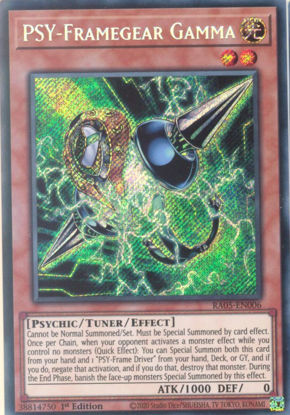 PSY-Framegear Gamma - RA05-EN006-SCR - (V.3 - Secret Rare) 1st Edition