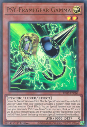 PSY-Framegear Gamma - RA05-EN006-UR - (V.2 - Ultra Rare) 1st Edition