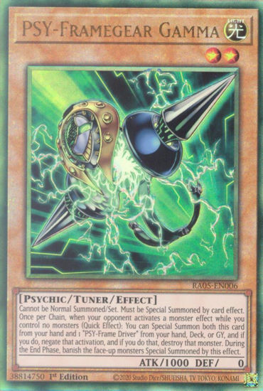 PSY-Framegear Gamma - RA05-EN006-UTR - (V.6 - Ultimate Rare) 1st Edition