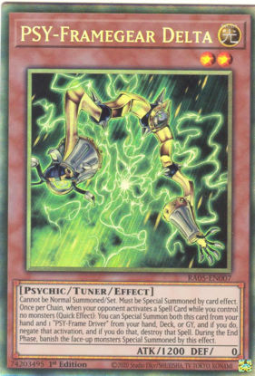 PSY-Framegear Delta - RA05-EN007-CR - (V.5 - Collector's Rare) 1st Edition