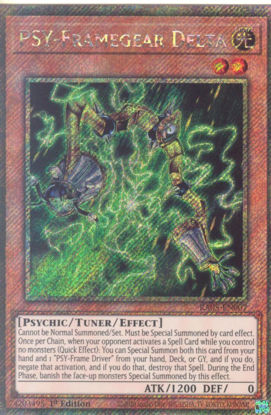 PSY-Framegear Delta - RA05-EN007-PSR - (V.4 - Platinum Secret Rare) 1st Edition