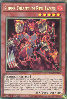 Super Quantum Red Layer - RA05-EN008-CR - (V.5 - Collector's Rare) 1st Edition