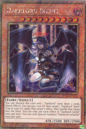 Darklord Ixchel - RA05-EN010-PSR - (V.4 - Platinum Secret Rare) 1st Edition