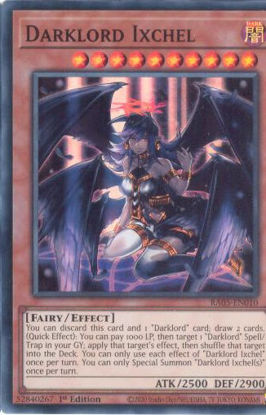 Darklord Ixchel - RA05-EN010-SR - (V.1 - Super Rare) 1st Edition