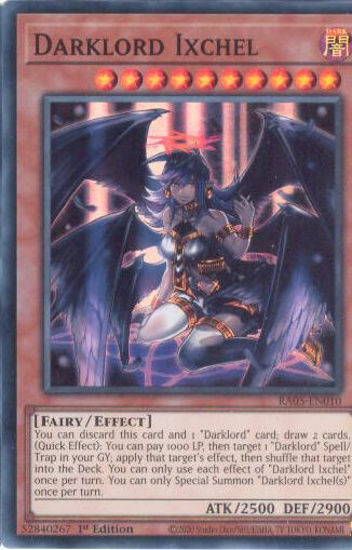 Darklord Ixchel - RA05-EN010-SR - (V.1 - Super Rare) 1st Edition