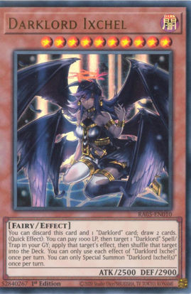 Darklord Ixchel - RA05-EN010-UR - (V.2 - Ultra Rare) 1st Edition