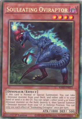 Souleating Oviraptor - RA05-EN011-CR - (V.5 - Collector's Rare) 1st Edition
