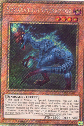 Souleating Oviraptor - RA05-EN011-PSR - (V.4 - Platinum Secret Rare) 1st Edition