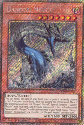 Danger! Nessie! - RA05-EN012-PSR - (V.4 - Platinum Secret Rare) 1st Edition