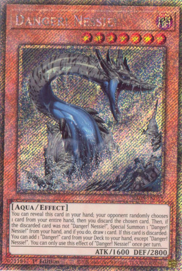 Danger! Nessie! - RA05-EN012-PSR - (V.4 - Platinum Secret Rare) 1st Edition