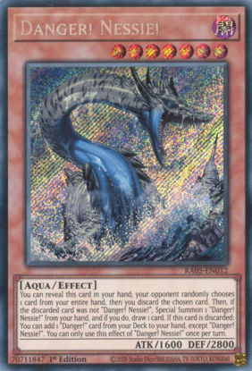 Danger! Nessie! - RA05-EN012-SCR - (V.3 - Secret Rare) 1st Edition