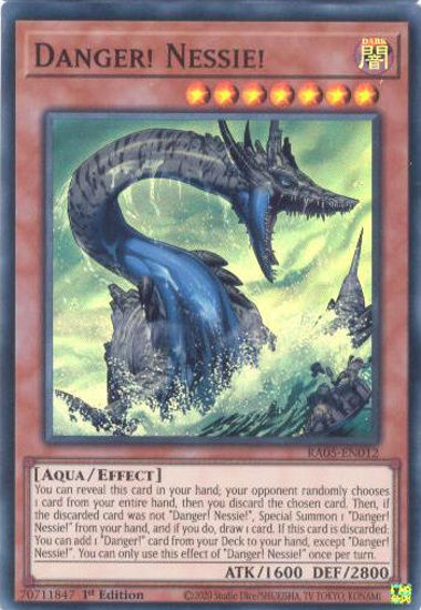 Danger! Nessie! - RA05-EN012-SR - (V.1 - Super Rare) 1st Edition