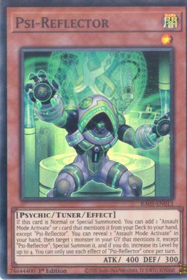 Psi-Reflector - RA05-EN013-SR - (V.1 - Super Rare) 1st Edition