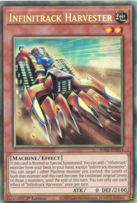 Infinitrack Harvester - RA05-EN014-CR - (V.5 - Collector's Rare) 1st Edition