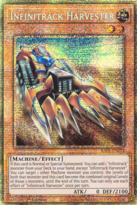 Infinitrack Harvester - RA05-EN014-STR - (V.7 - Starlight Rare) 1st Edition