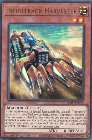 Infinitrack Harvester - RA05-EN014-UR - (V.2 - Ultra Rare) 1st Edition