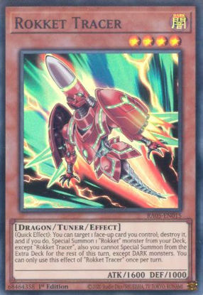Rokket Tracer - RA05-EN015-SR - (V.1 - Super Rare) 1st Edition