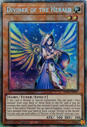 Diviner of the Herald - RA05-EN017-STR - (V.7 - Starlight Rare) 1st Edition