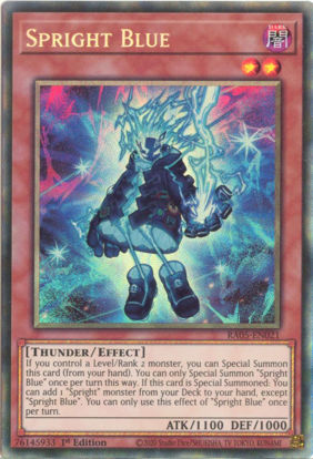 Spright Blue - RA05-EN021-CR - (V.5 - Collector's Rare) 1st Edition