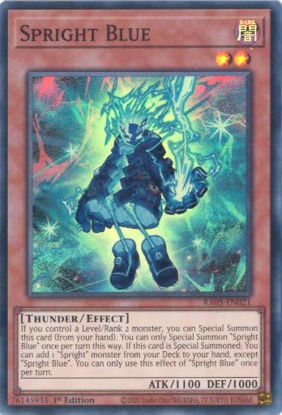 Spright Blue - RA05-EN021-SR - (V.1 - Super Rare) 1st Edition