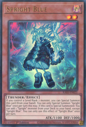 Spright Blue - RA05-EN021-UR - (V.2 - Ultra Rare) 1st Edition