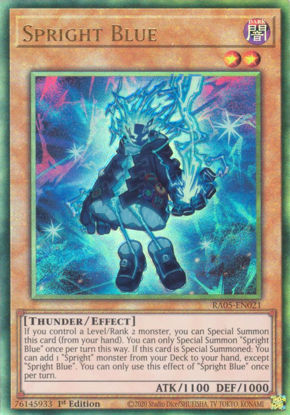 Spright Blue - RA05-EN021-UTR - (V.6 - Ultimate Rare) 1st Edition