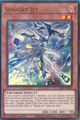 Spright Jet - RA05-EN022-UR - (V.2 - Ultra Rare) 1st Edition