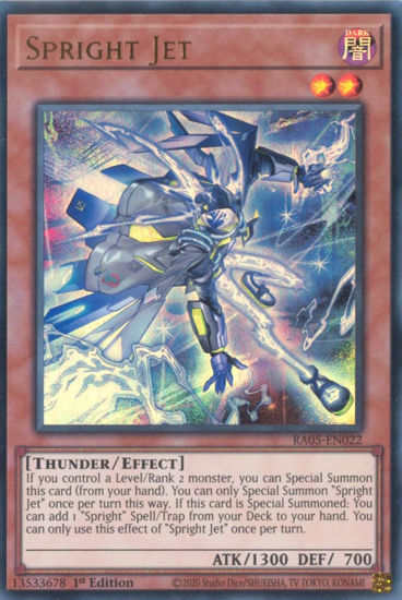 Spright Jet - RA05-EN022-UR - (V.2 - Ultra Rare) 1st Edition