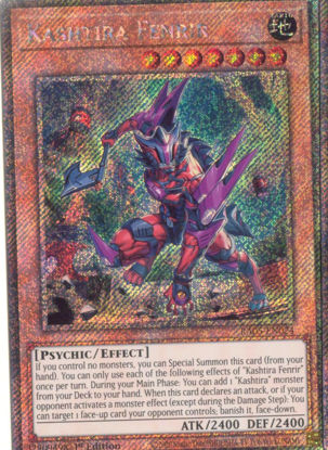 Kashtira Fenrir - RA05-EN024-PSR - (V.4 - Platinum Secret Rare) 1st Edition